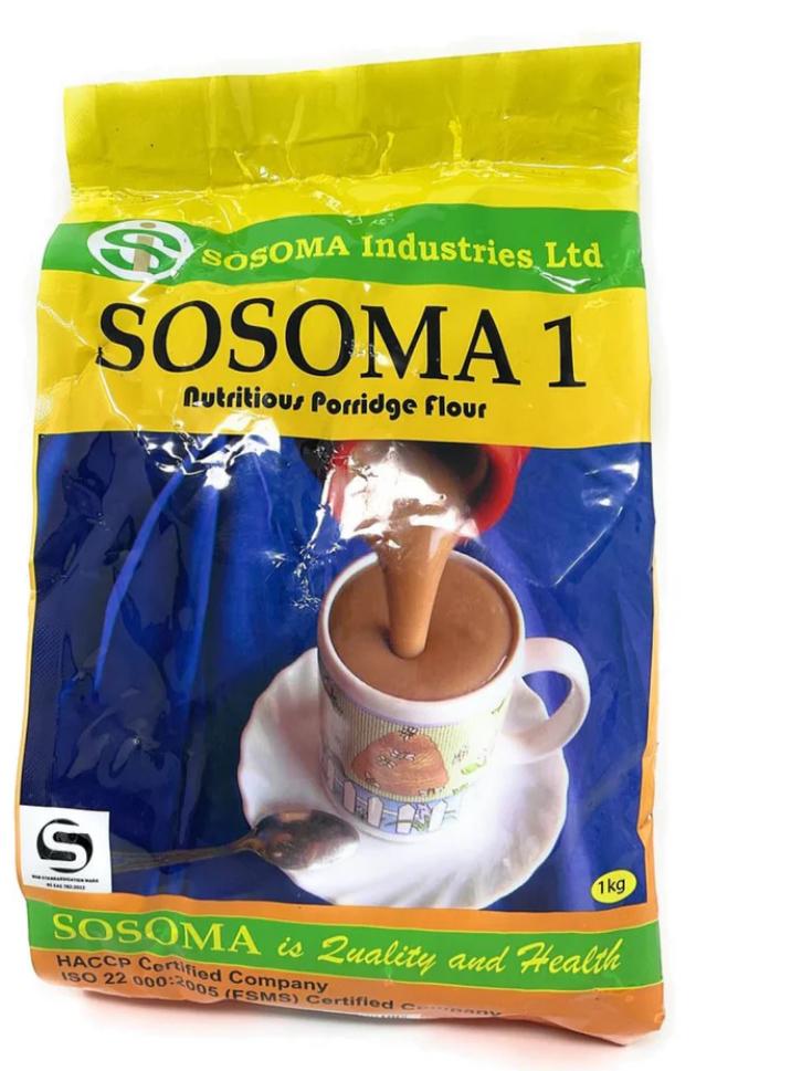 Sosoma porridge mix of different healthy cereal grains-1kg