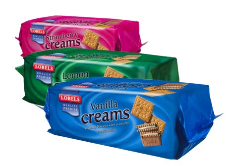 Lobels Lemon Creams- 200g